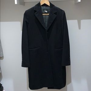 J. Crew black wool coat